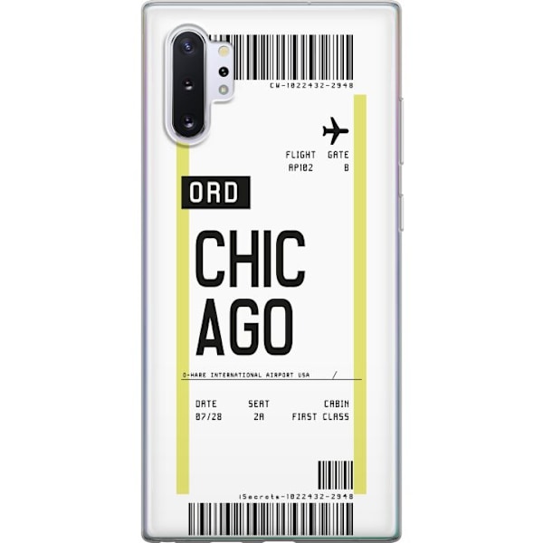 Samsung Galaxy Note10+ Gjennomsiktig deksel Chicago