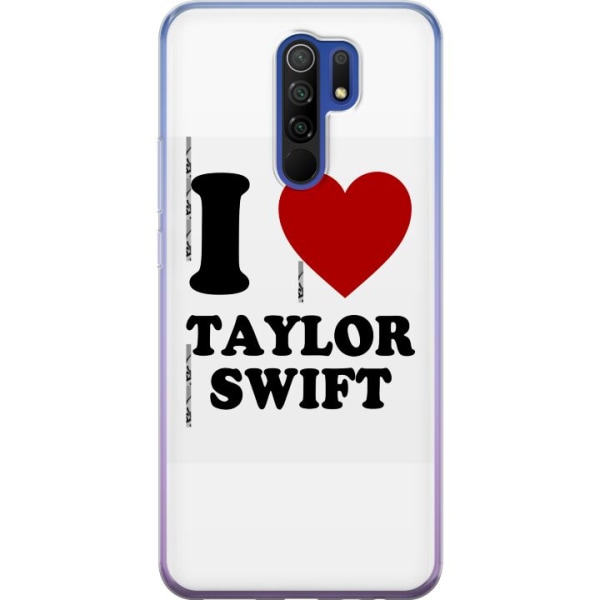 Xiaomi Redmi 9 Läpinäkyvä kuori Taylor Swift