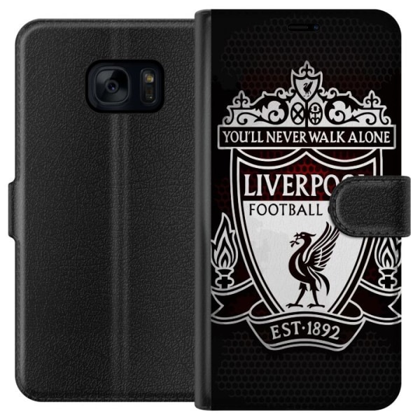 Samsung Galaxy S7 Lompakkokotelo Liverpool L.F.C.