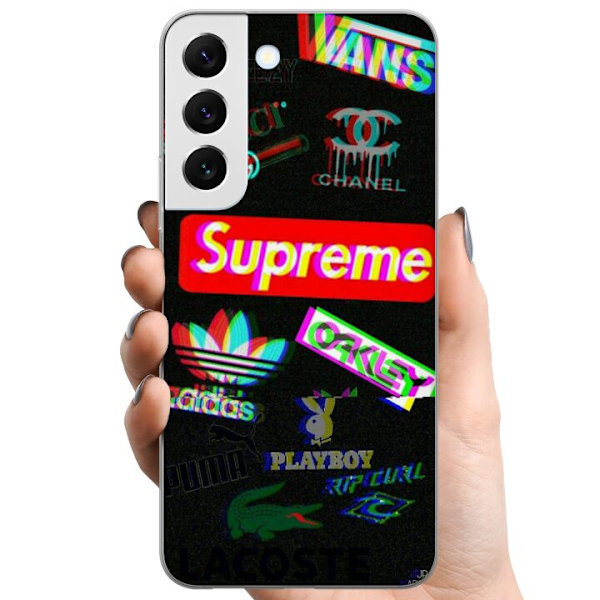 Samsung Galaxy S22+ 5G TPU Matkapuhelimen kuori 3D