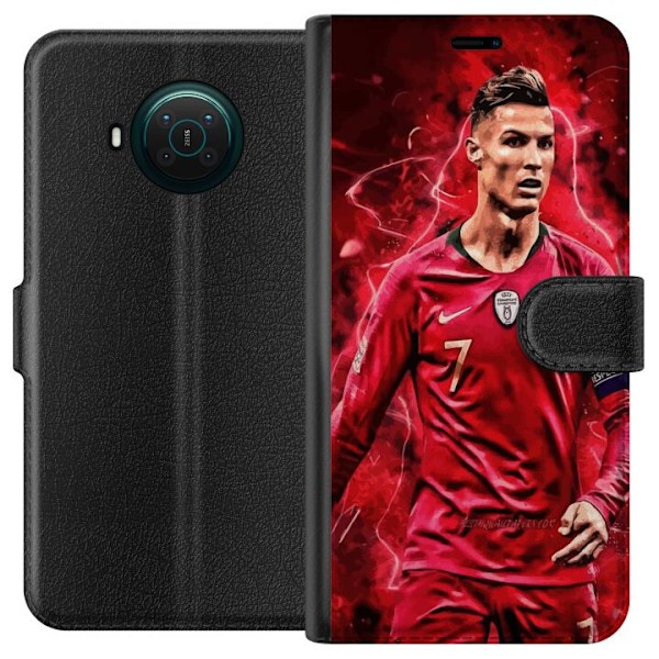 Nokia X10 Lommeboketui Ronaldo Ferdigheter - CR7 Design for Ek