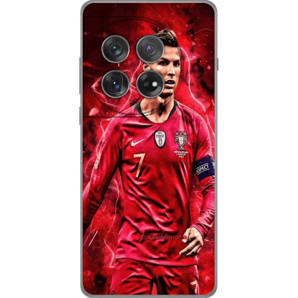 OnePlus 12 Läpinäkyvä kuori Ronaldon Taidot - CR7 Suunnitte