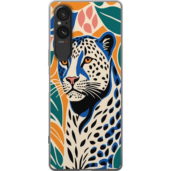 Sony Xperia 10 VI Gjennomsiktig deksel Majestetisk Leopard