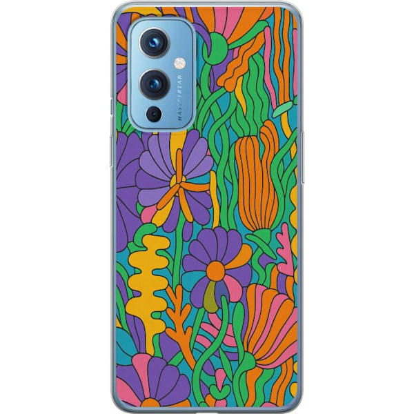OnePlus 9 Genomskinligt Skal Color Pop