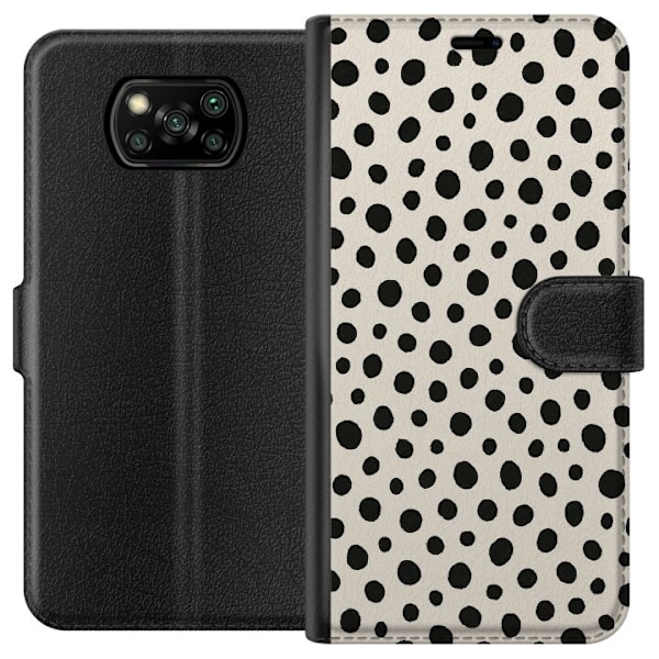 Xiaomi Poco X3 NFC Plånboksfodral Dot Dance