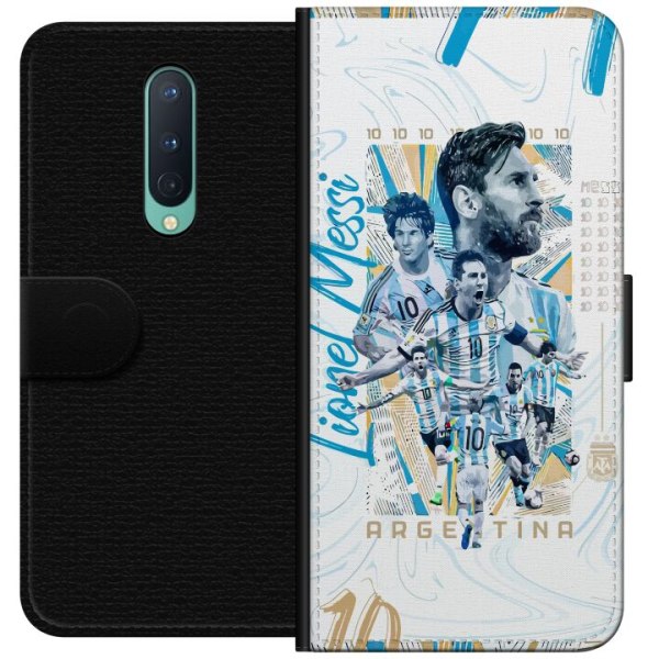 OnePlus 8 Lompakkokotelo Lionel Messi