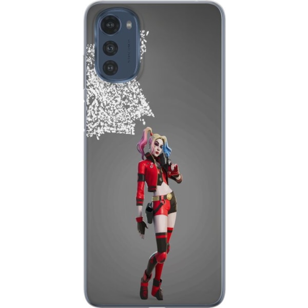 Motorola Moto E32s Genomskinligt Skal Fortnite - Harley Quinn