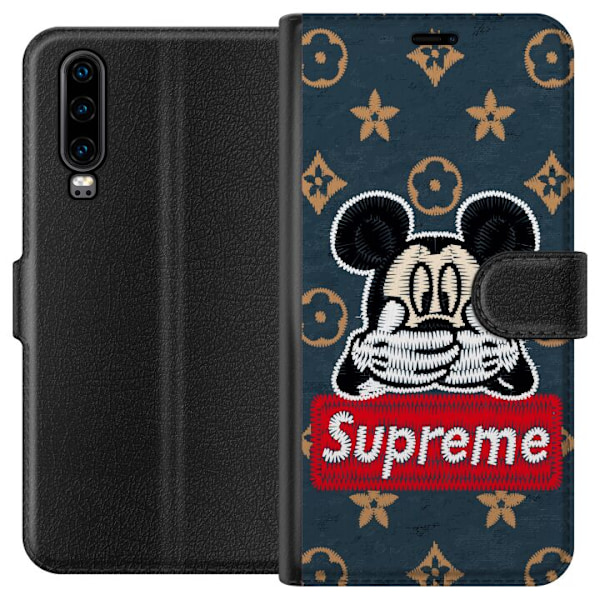 Huawei P30 Lompakkokotelo OOPS mickey