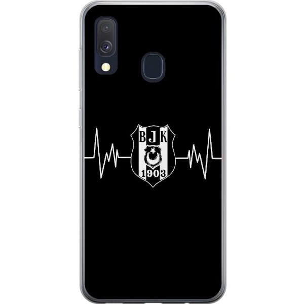 Samsung Galaxy A40 Gjennomsiktig deksel Beşiktaş J.K.