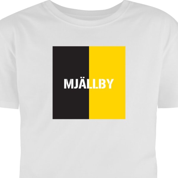 T-Shirt Mjällby hvid M