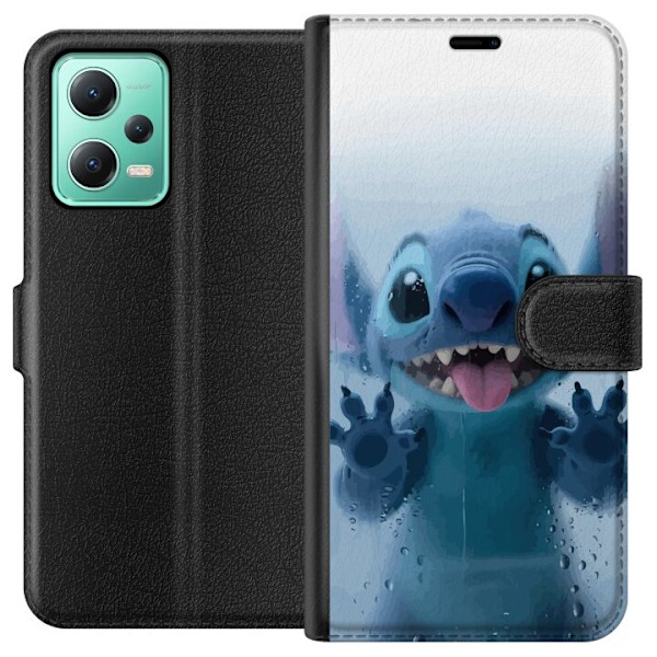 Xiaomi Redmi Note 12 Plånboksfodral Stitch Window View – St