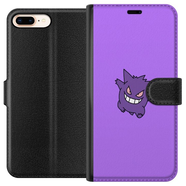 Apple iPhone 8 Plus Lompakkokotelo Gengar Pokémon