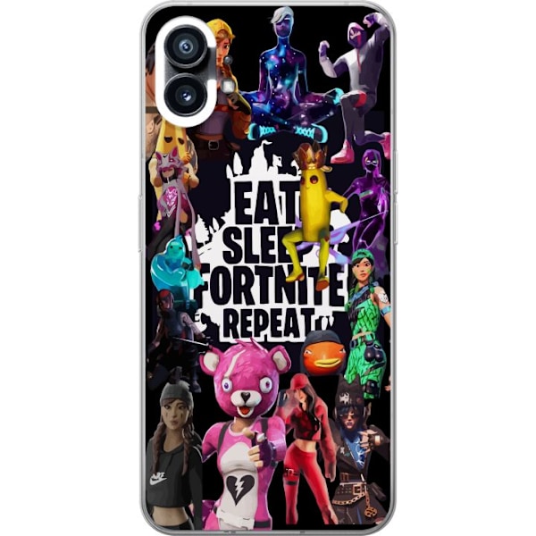 Nothing Phone (1) Gennemsigtig cover Fortnite