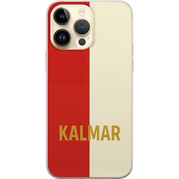 Apple iPhone 14 Pro Max Läpinäkyvä kuori Kalmar - jalkapallo