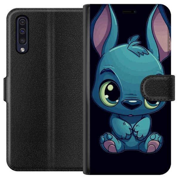 Samsung Galaxy A50 Tegnebogsetui Stitch