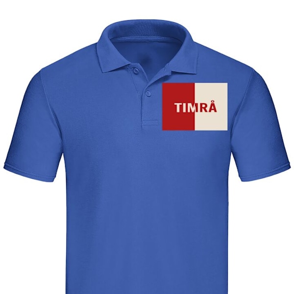 Piké för Vuxen | Elegant Pikétröja Timrå – Hockey Blå XX-Large
