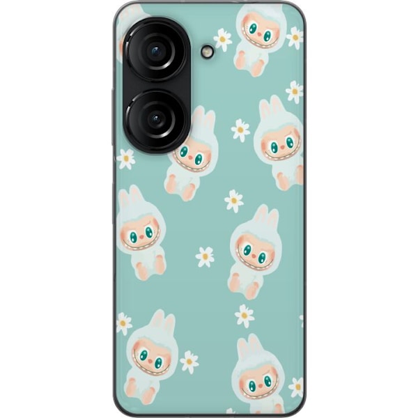 Asus Zenfone 10 Läpinäkyvä kuori Labubu Candy Vibes