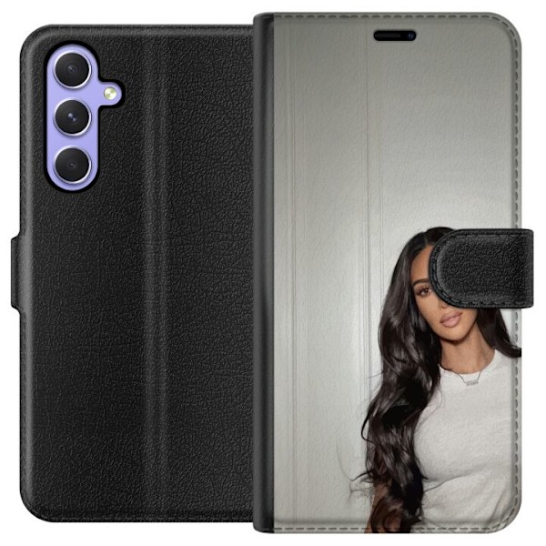 Samsung Galaxy A54 Tegnebogsetui Kim Kardashian – Iconic Style Collection