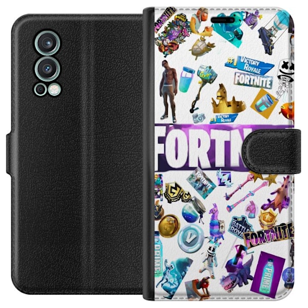 OnePlus Nord 2 5G Lommeboketui Fortnite