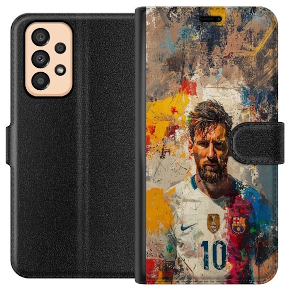 Samsung Galaxy A33 5G Plånboksfodral Messi Art