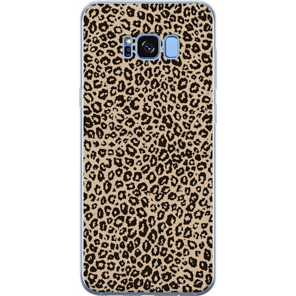 Samsung Galaxy S8 Läpinäkyvä kuori Taite Leopardeista