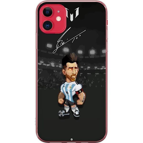 Apple iPhone 11 Gennemsigtig cover Messi