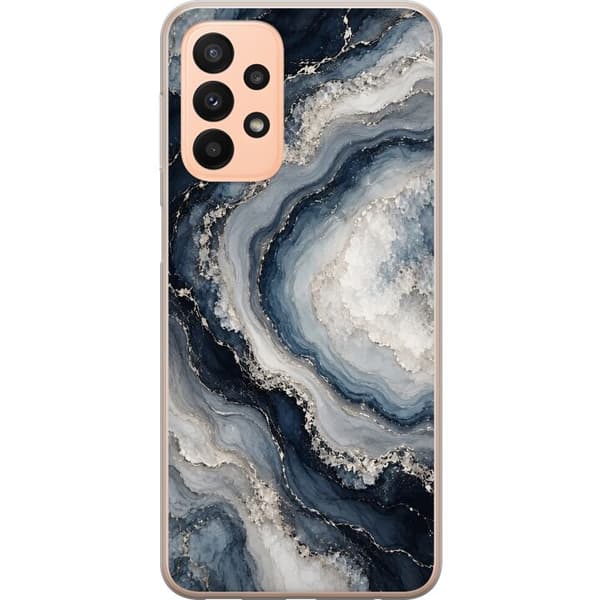 Kompatibelt Mobildeksel til Samsung Galaxy A23 5G Nattagat blå