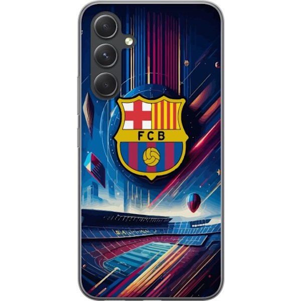 Samsung Galaxy S24+ Gennemsigtig cover FC Barcelona