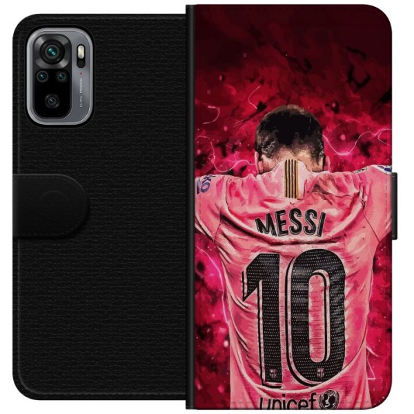 Xiaomi Redmi Note 10S Lompakkokotelo Messi