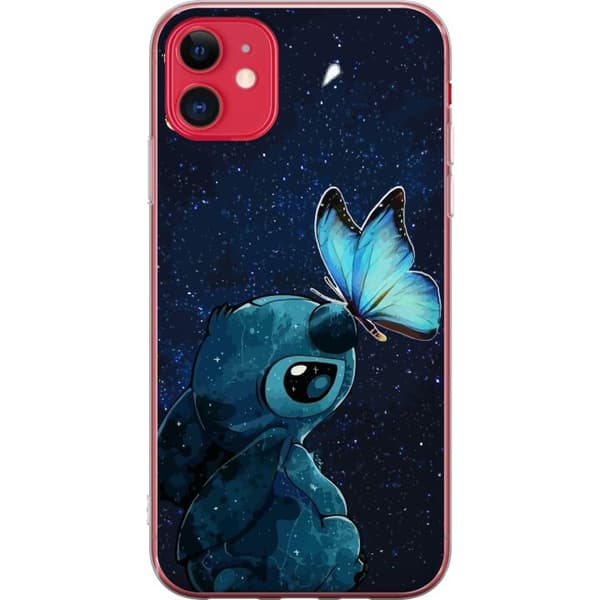 Kompatibelt Mobildeksel til Apple iPhone 11 Stitch sommerfugl