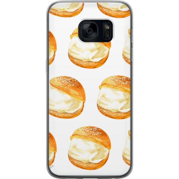 Samsung Galaxy S7 Läpinäkyvä kuori Semlor