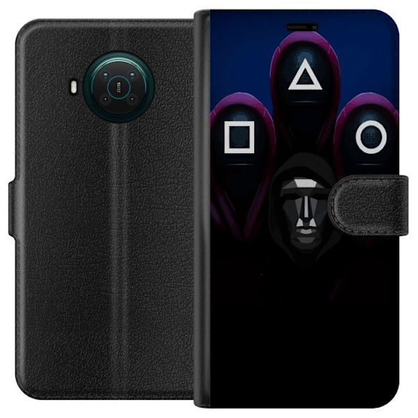Nokia X10 Lompakkokotelo Squid Game Kausi 3 Uudet Ikoni Suosittu Sarja TV Motiivi Aasialainen Draama Trendikäs Graafinen Suunnittelu