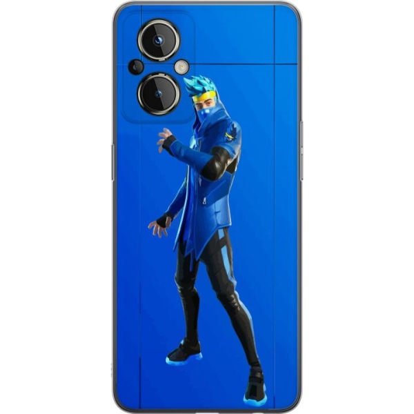 OnePlus Nord N20 5G Gjennomsiktig deksel Fortnite - Ninja Blue