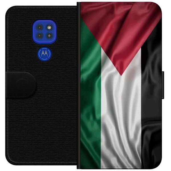 Motorola Moto G9 Play Lompakkokotelo Palestiinan lippu – iko
