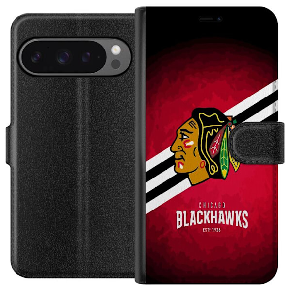 Google Pixel 9 Pro XL Lommeboketui Chicago Blackhawks (NHL)