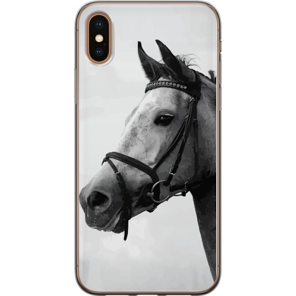 Apple iPhone XS Max Gennemsigtig cover Hest