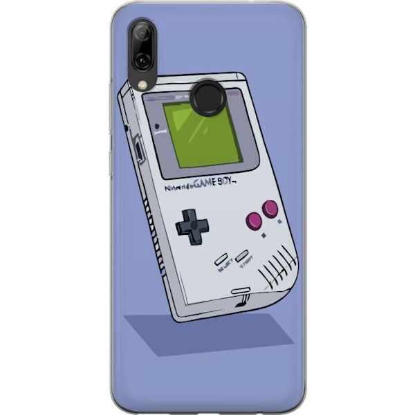 Huawei P smart 2019 Genomskinligt Skal Game Boy Lila