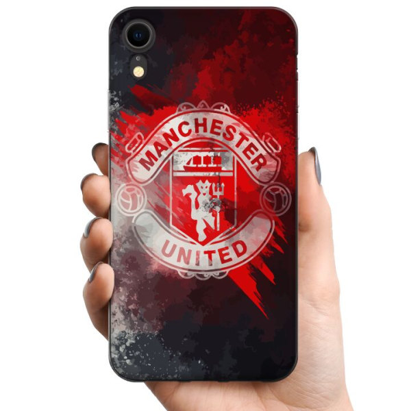 Apple iPhone XR TPU Mobildeksel Manchester United FC