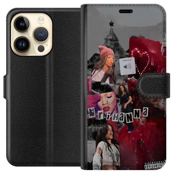 Apple iPhone 14 Pro Lompakkokotelo Rihanna – Iconic Fashion