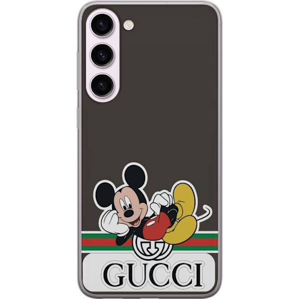 Samsung Galaxy S23+ Läpinäkyvä kuori Gucci Musse Pig