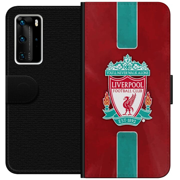 Huawei P40 Pro Plånboksfodral Liverpool FC – Klassisk Fotbo