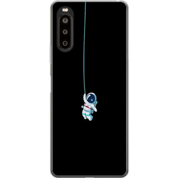 Sony Xperia 10 II Genomskinligt Skal Rymdgubbe