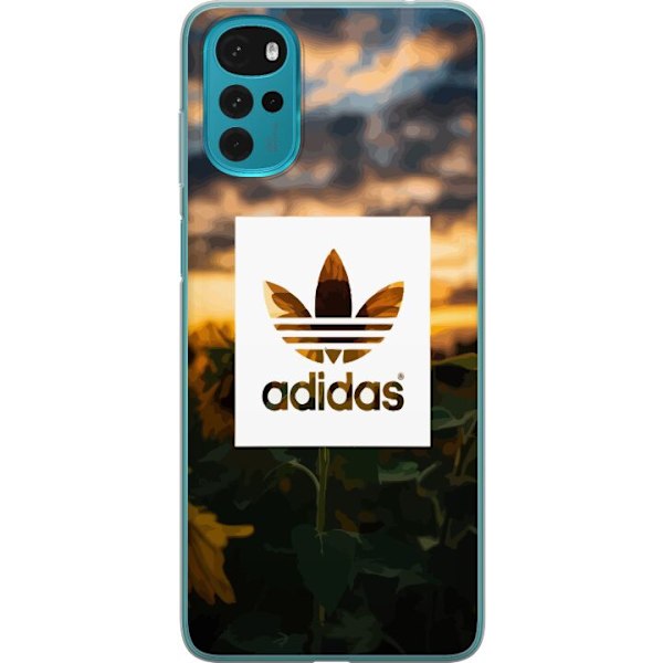 Motorola Moto G22 Gjennomsiktig deksel Adidas