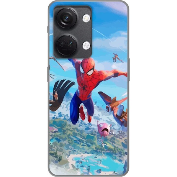 OnePlus Nord 3 Gennemsigtig cover Fortnite Spiderman