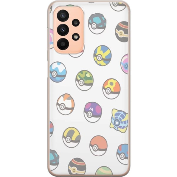 Samsung Galaxy A23 Gennemsigtig cover Pokemon