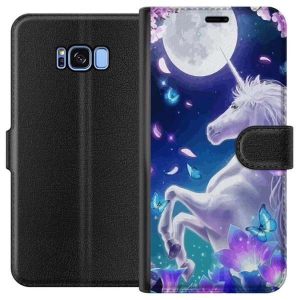 Kompatibelt Plånboksfodral till Samsung Galaxy S8 Unicorn