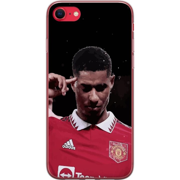 Apple iPhone 16e Gjennomsiktig deksel Marcus Rashford Manchest