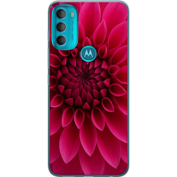 Motorola Moto G71 5G Gjennomsiktig deksel Rosecore