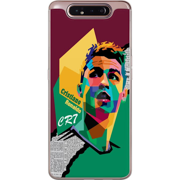 Samsung Galaxy A80 Gjennomsiktig deksel Ronaldo