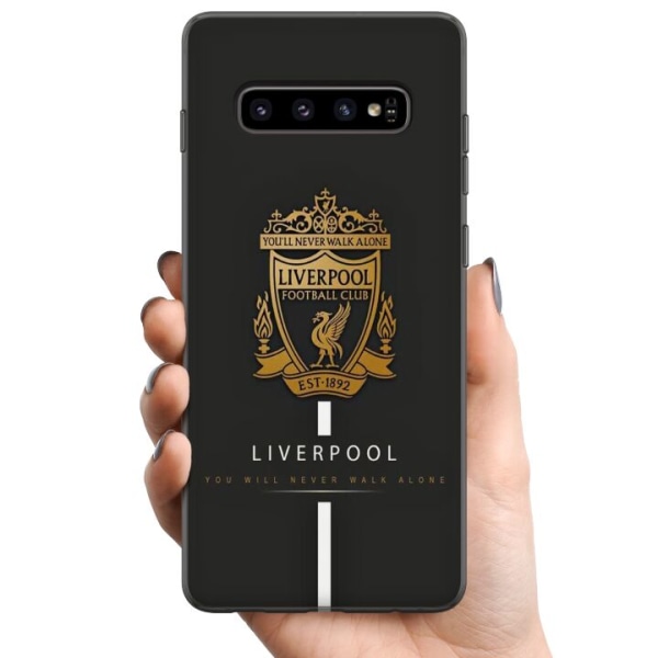 Samsung Galaxy S10 TPU Mobilskal Liverpool L.F.C.